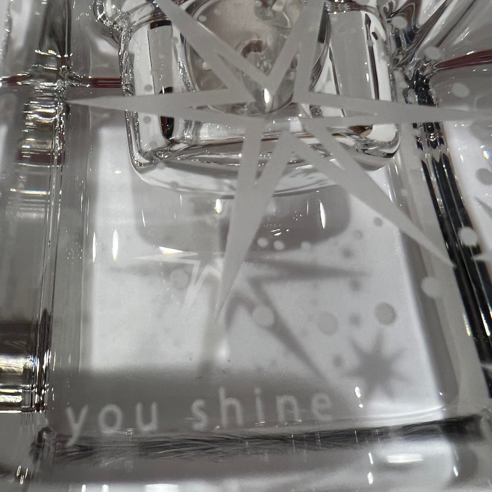 Orrefors crystal Ice Cube votive A - Picture 5 of 8